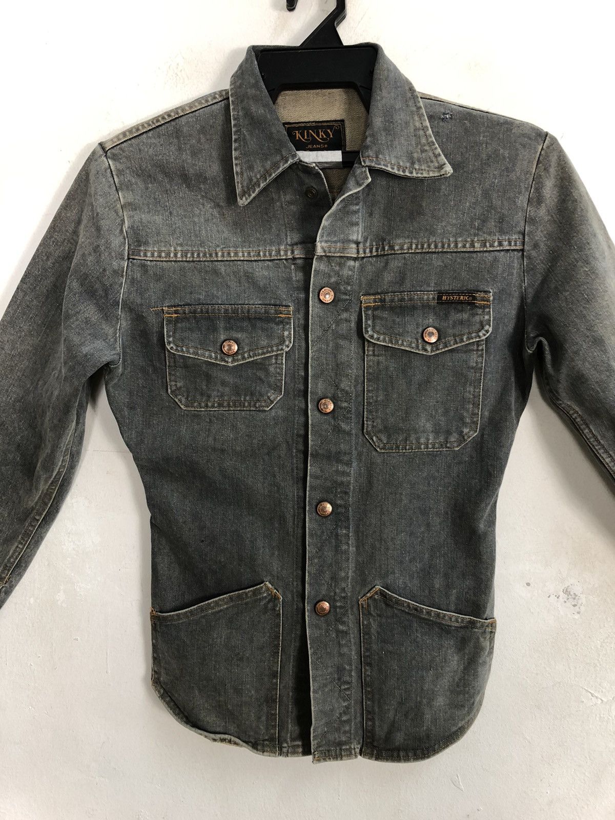 Hysteric Glamour 90s Kinky Jeans Hysteric Glamour Indigo Jacket Multi Pocket Size US S / EU 44-46 / 1 - 2 Thumbnail