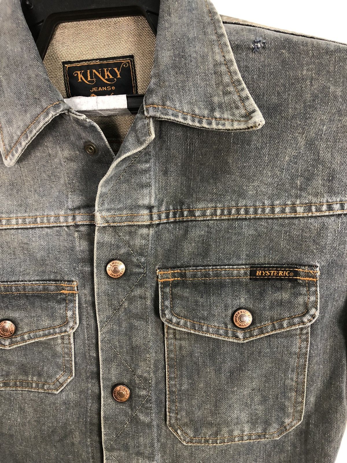 Hysteric Glamour 90s Kinky Jeans Hysteric Glamour Indigo Jacket Multi Pocket Size US S / EU 44-46 / 1 - 4 Thumbnail