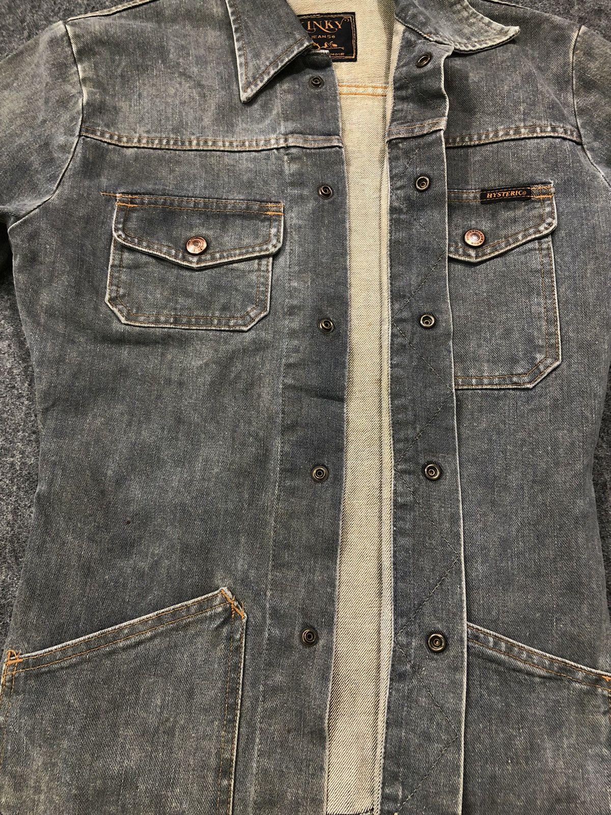 Hysteric Glamour 90s Kinky Jeans Hysteric Glamour Indigo Jacket Multi Pocket Size US S / EU 44-46 / 1 - 5 Thumbnail