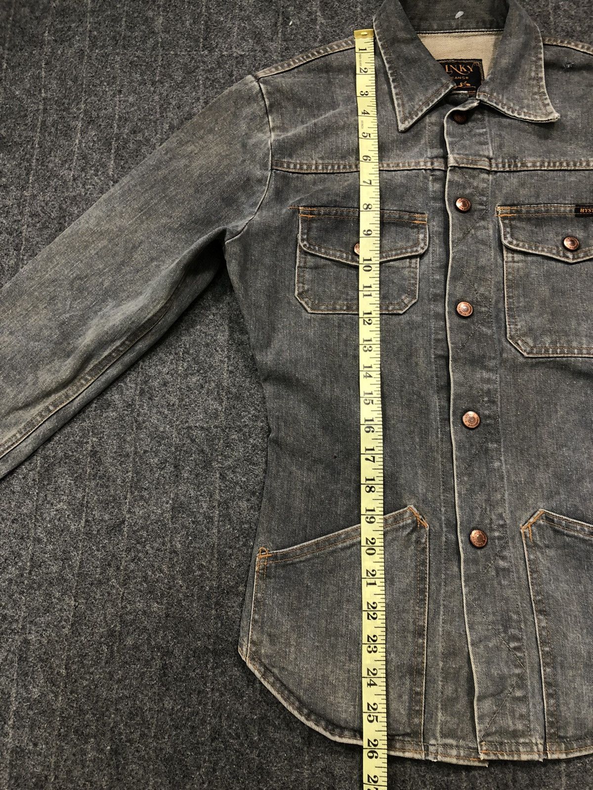 Hysteric Glamour 90s Kinky Jeans Hysteric Glamour Indigo Jacket Multi Pocket Size US S / EU 44-46 / 1 - 12 Thumbnail