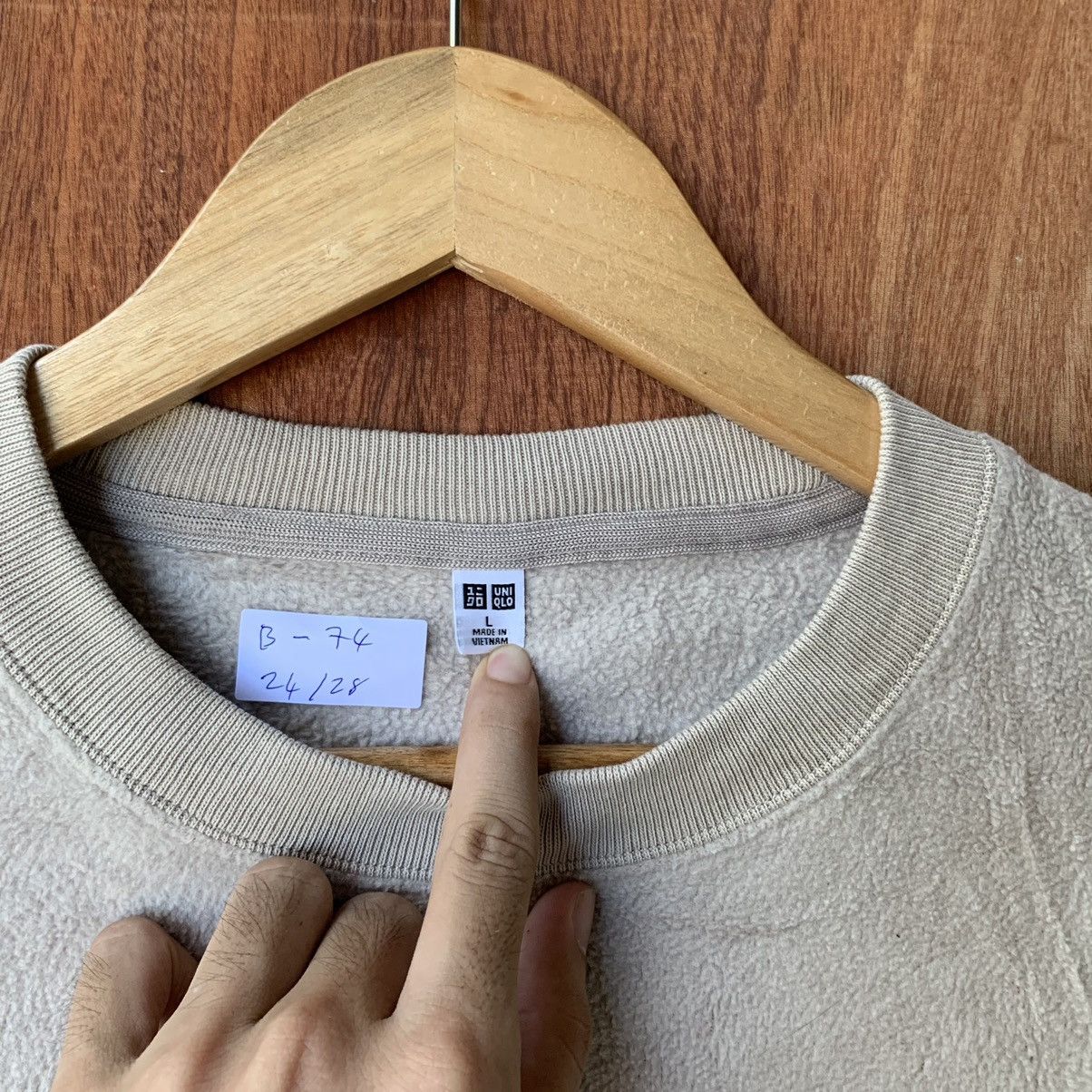 Engineered Garments × Uniqlo Uniqlo fleece sweatshirt pocket zipper style Size US L / EU 52-54 / 3 - 6 Thumbnail