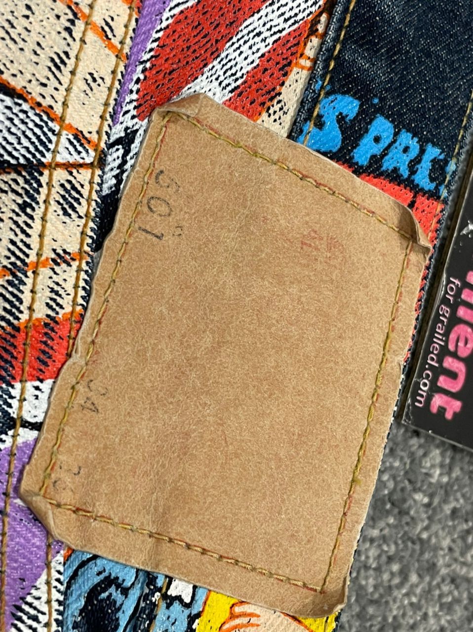 Levi's Levis 501 Jeans Jacket Banner LVC Ad 1966 Pairs Vintage Size US 32 / EU 48 - 7 Thumbnail