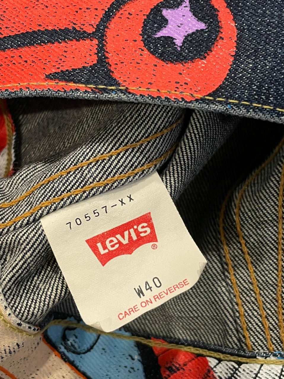 Levi's Levis 501 Jeans Jacket Banner LVC Ad 1966 Pairs Vintage Size US 32 / EU 48 - 13 Thumbnail