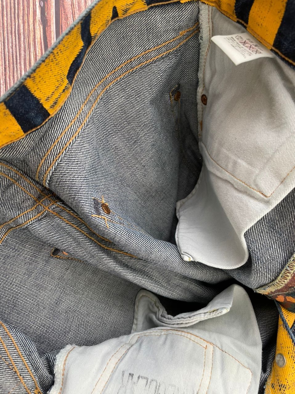 Levi's Levis 501 Jeans Banner LVC Selvedge Vintage Size US 32 / EU 48 - 12 Thumbnail