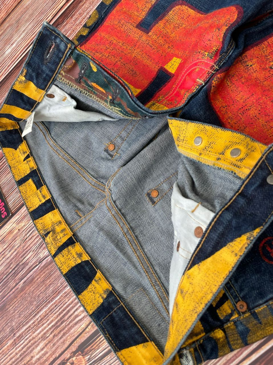 Levi's Levis 501 Jeans Banner LVC Selvedge Vintage Size US 32 / EU 48 - 17 Thumbnail