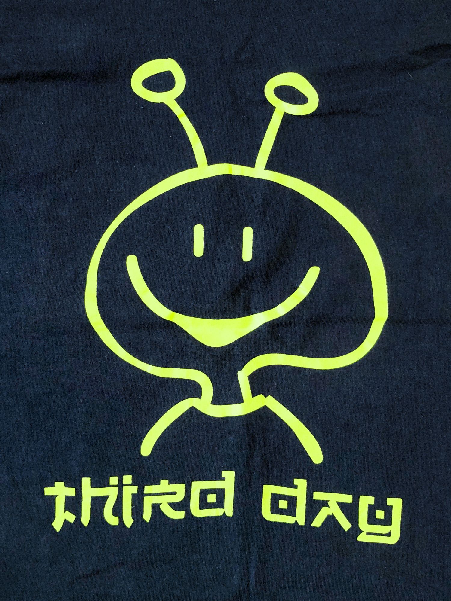 Band Tees × Vintage 1997 Single Stitch 'Alien' Third Day Band T-Shirt Size US L / EU 52-54 / 3 - 3 Thumbnail
