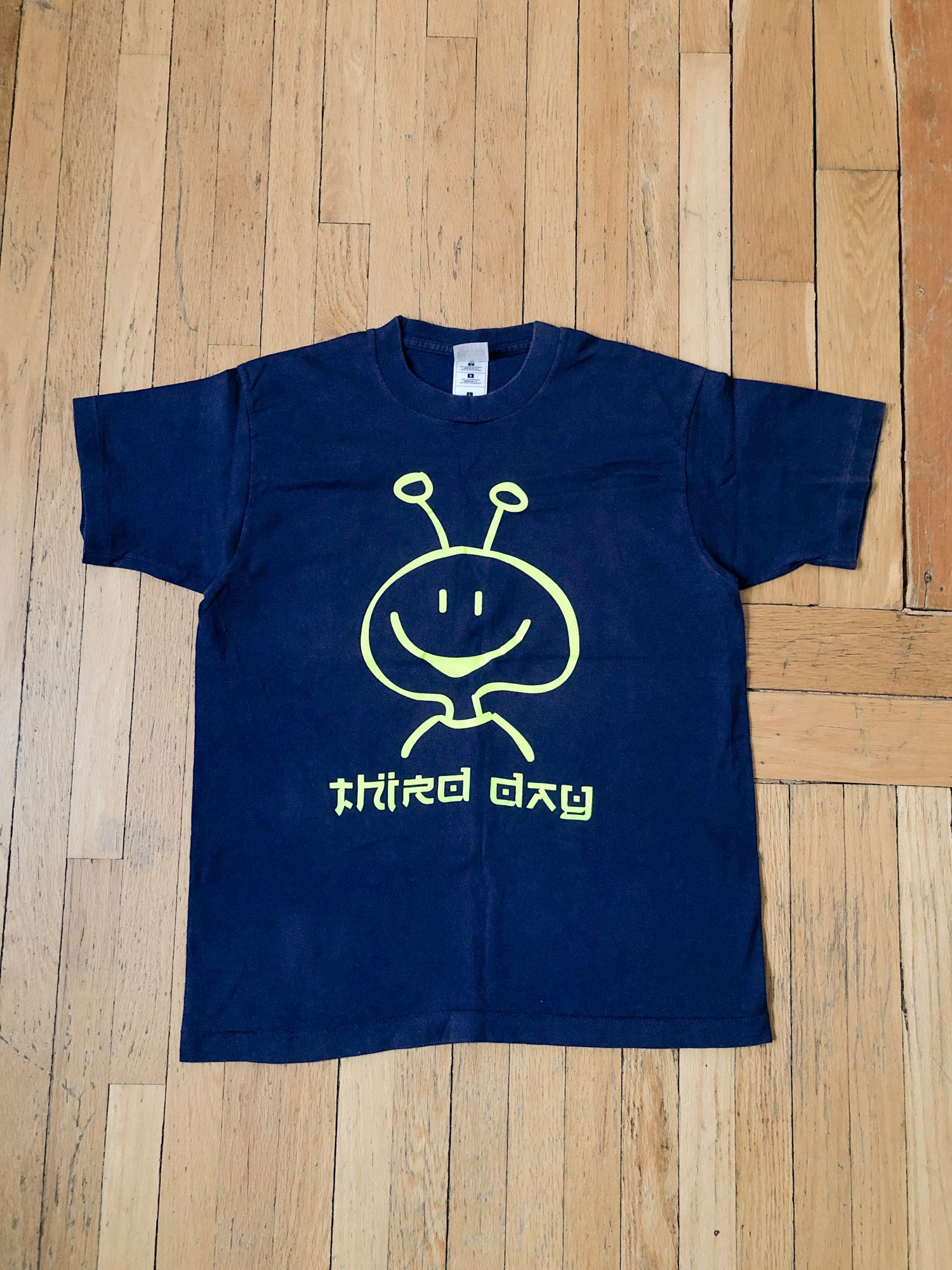 Band Tees × Vintage 1997 Single Stitch 'Alien' Third Day Band T-Shirt Size US L / EU 52-54 / 3 - 2 Thumbnail