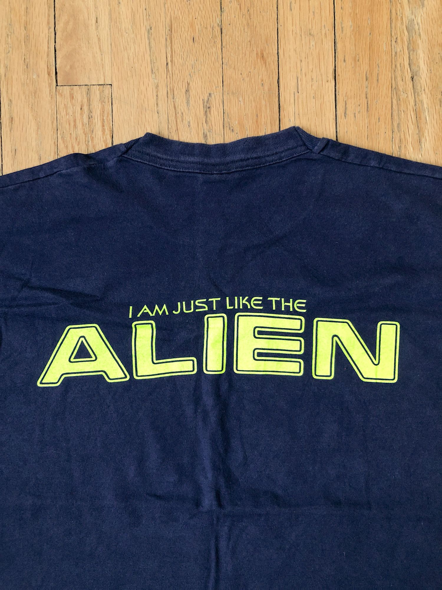 Band Tees × Vintage 1997 Single Stitch 'Alien' Third Day Band T-Shirt Size US L / EU 52-54 / 3 - 5 Thumbnail