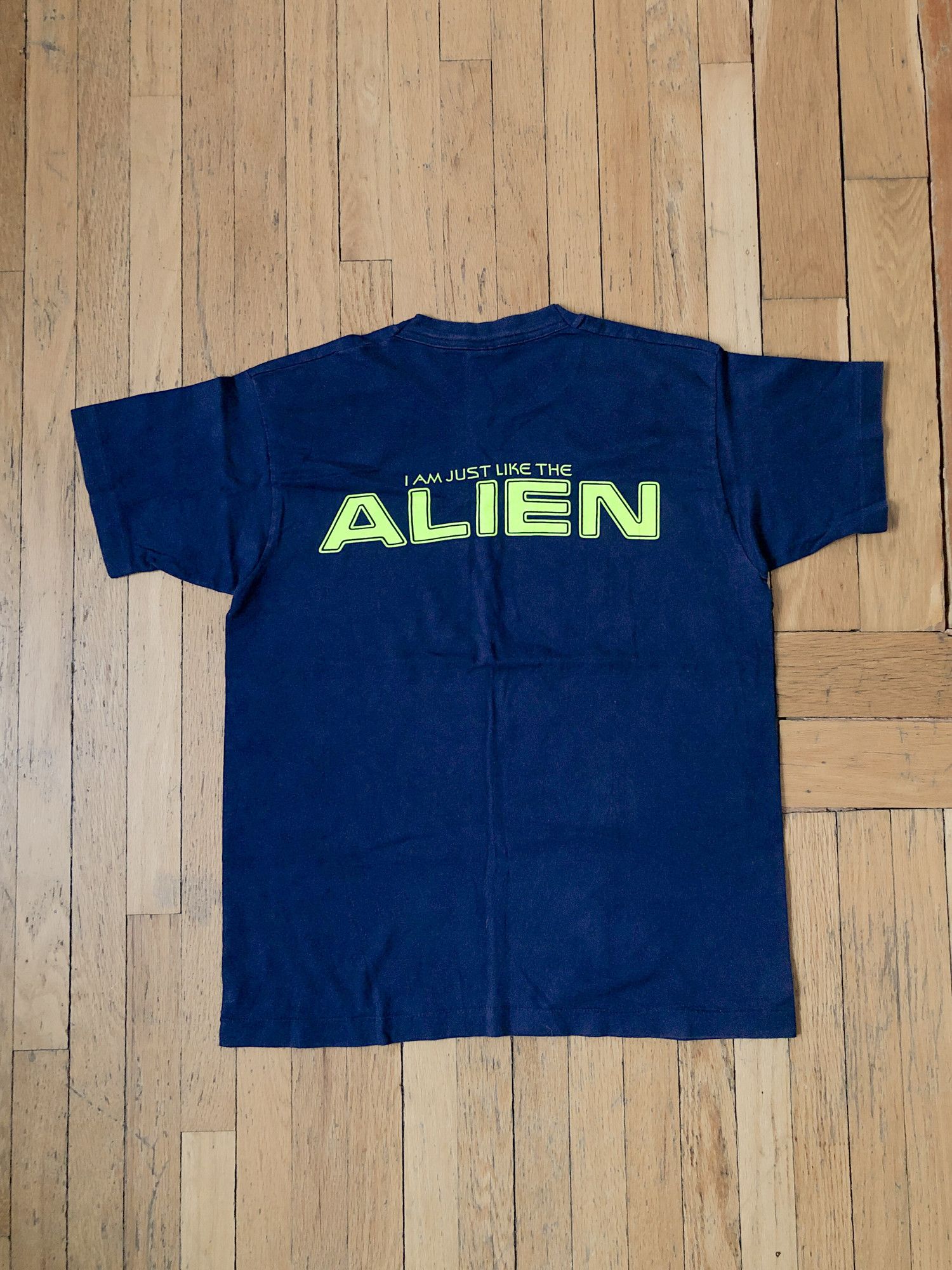Band Tees × Vintage 1997 Single Stitch 'Alien' Third Day Band T-Shirt Size US L / EU 52-54 / 3 - 4 Thumbnail
