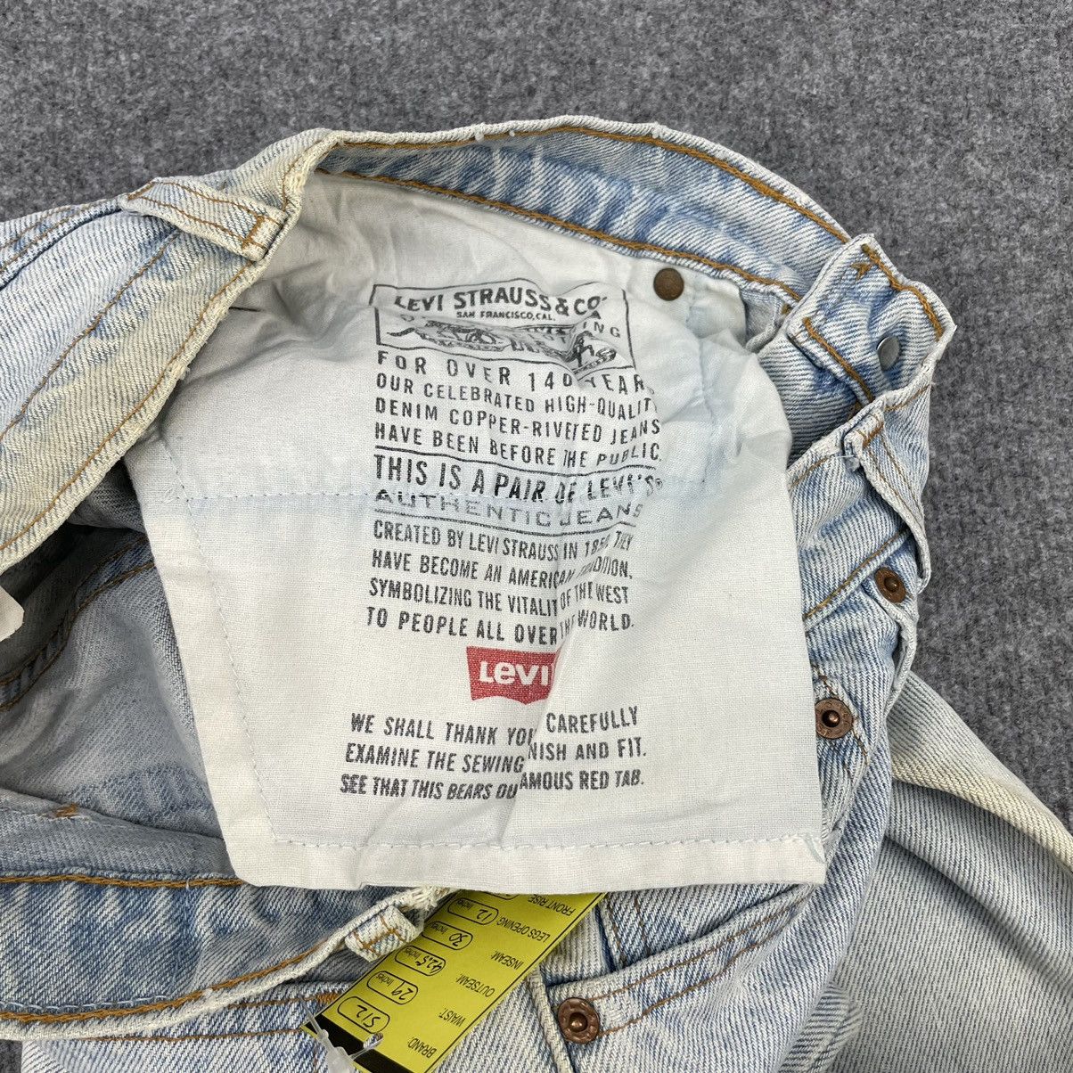 Levi's × Vintage Vintage Levi's 512 Light Wash Jeans -wc016 Size US 29 - 9 Thumbnail