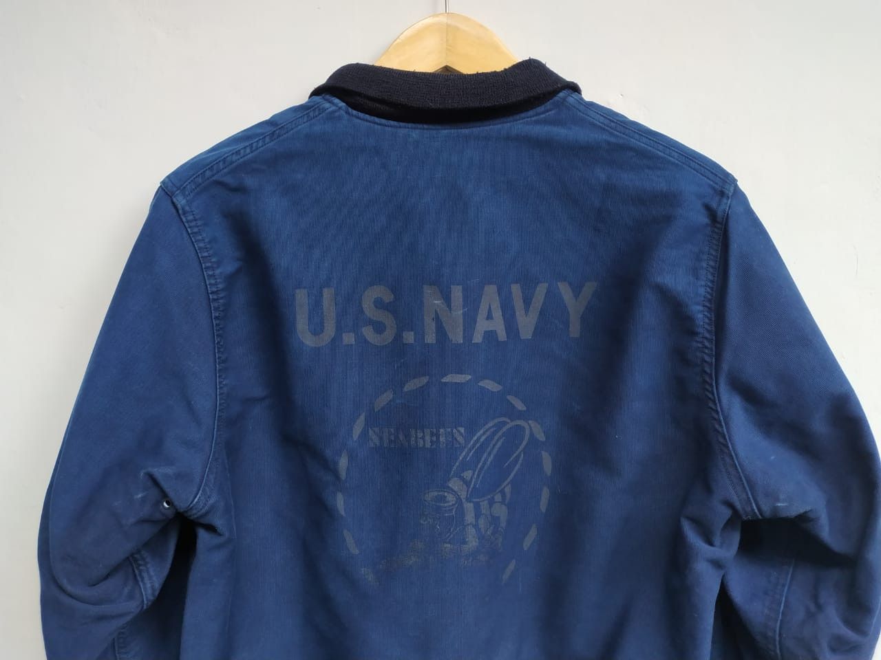 Buzz Rickson's Fit S to M, Vtg Buzzrickson Natural Indigo Dyed Deck Jacket Size US S / EU 44-46 / 1 - 11 Thumbnail