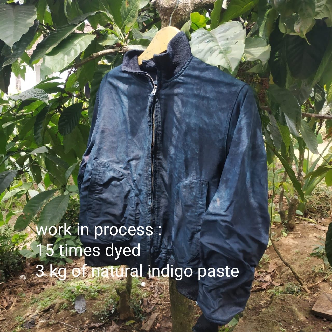 Buzz Rickson's Fit S to M, Vtg Buzzrickson Natural Indigo Dyed Deck Jacket Size US S / EU 44-46 / 1 - 7 Thumbnail