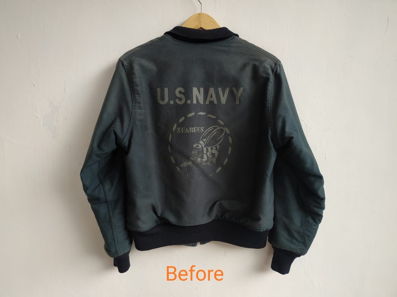 Buzz Rickson's Fit S to M, Vtg Buzzrickson Natural Indigo Dyed Deck Jacket Size US S / EU 44-46 / 1 - 4 Thumbnail