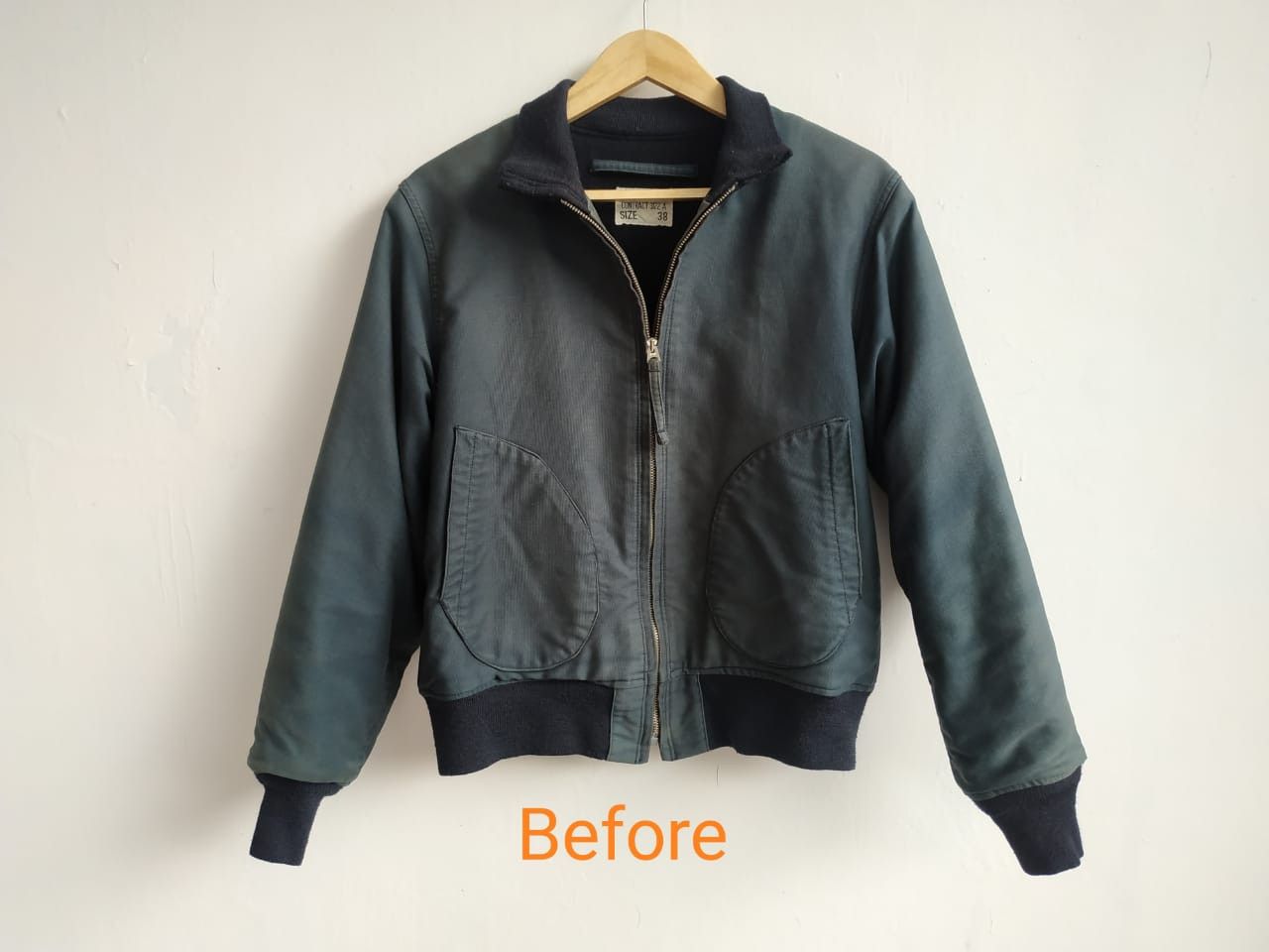 Buzz Rickson's Fit S to M, Vtg Buzzrickson Natural Indigo Dyed Deck Jacket Size US S / EU 44-46 / 1 - 3 Thumbnail
