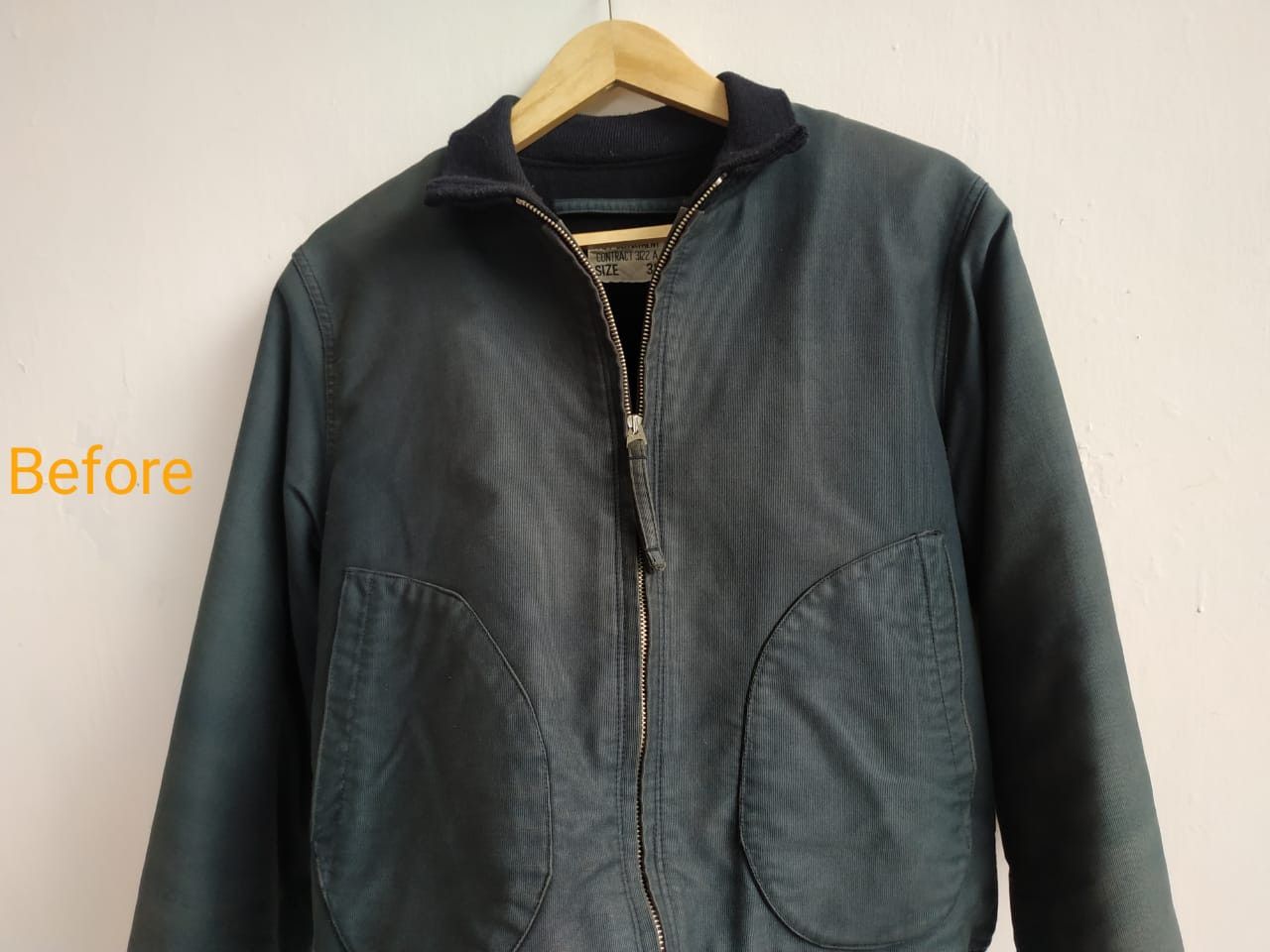 Buzz Rickson's Fit S to M, Vtg Buzzrickson Natural Indigo Dyed Deck Jacket Size US S / EU 44-46 / 1 - 5 Thumbnail