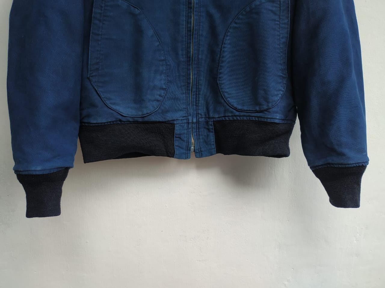 Buzz Rickson's Fit S to M, Vtg Buzzrickson Natural Indigo Dyed Deck Jacket Size US S / EU 44-46 / 1 - 12 Thumbnail