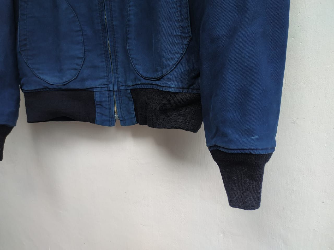 Buzz Rickson's Fit S to M, Vtg Buzzrickson Natural Indigo Dyed Deck Jacket Size US S / EU 44-46 / 1 - 13 Thumbnail