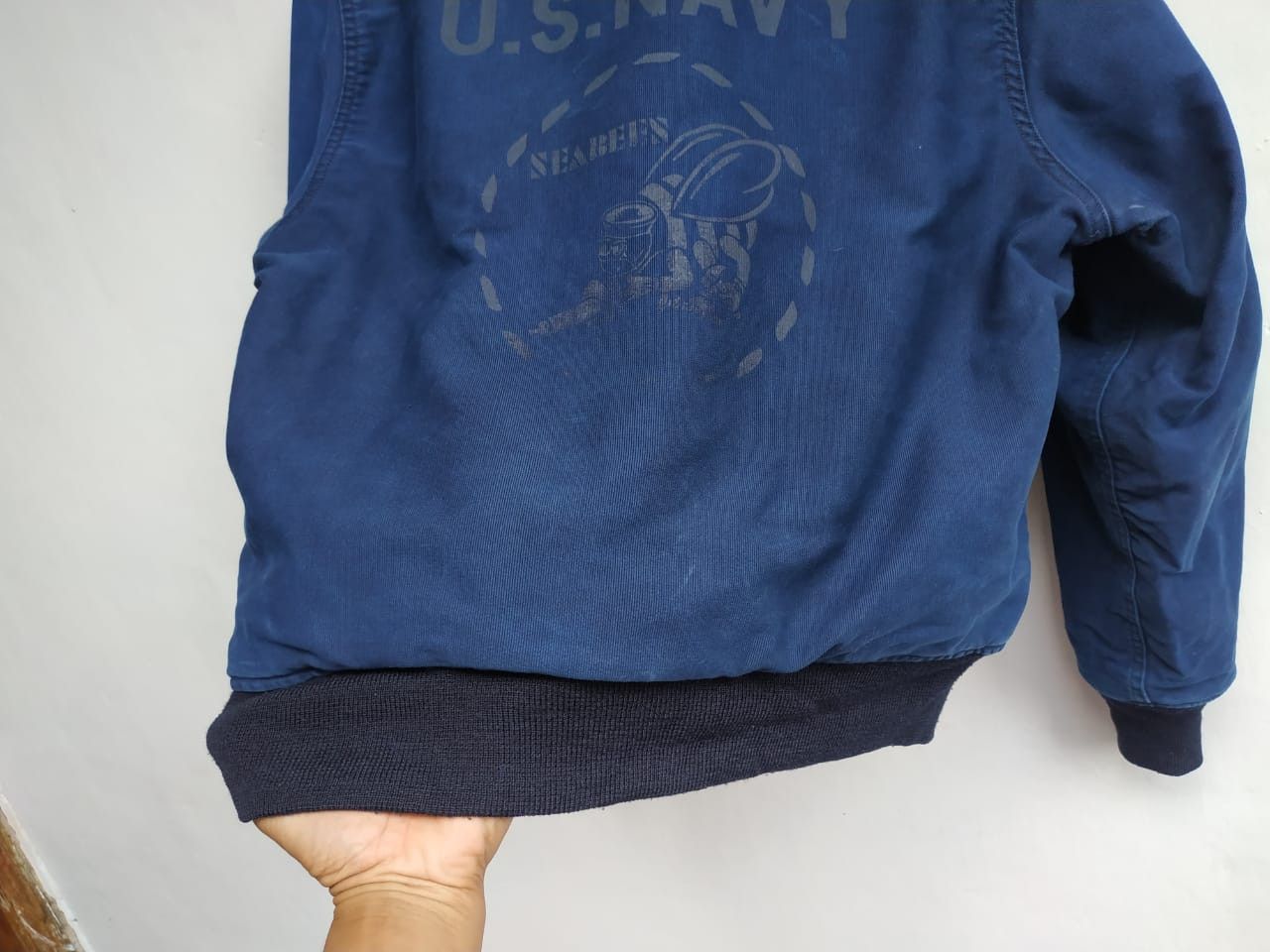 Buzz Rickson's Fit S to M, Vtg Buzzrickson Natural Indigo Dyed Deck Jacket Size US S / EU 44-46 / 1 - 14 Thumbnail