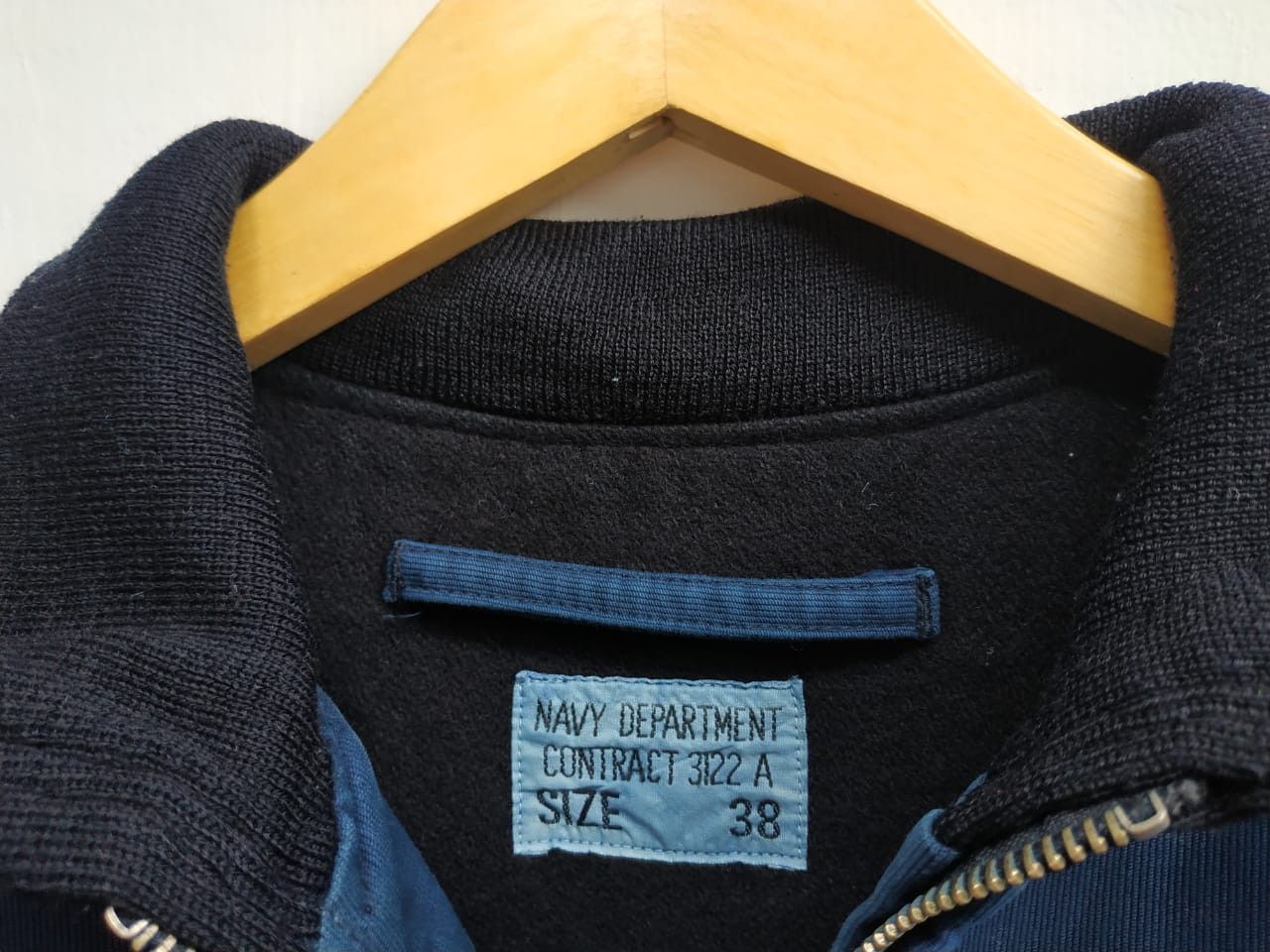 Buzz Rickson's Fit S to M, Vtg Buzzrickson Natural Indigo Dyed Deck Jacket Size US S / EU 44-46 / 1 - 8 Thumbnail
