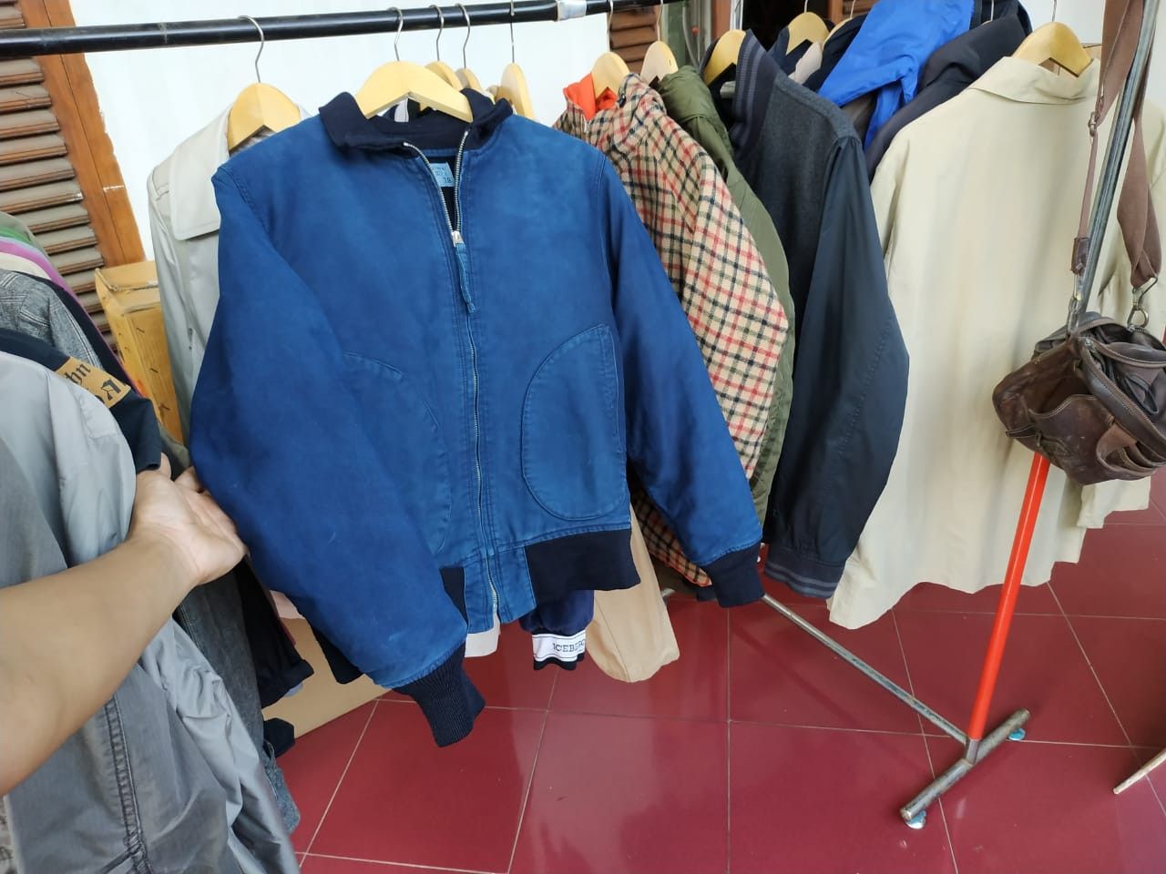 Buzz Rickson's Fit S to M, Vtg Buzzrickson Natural Indigo Dyed Deck Jacket Size US S / EU 44-46 / 1 - 16 Thumbnail