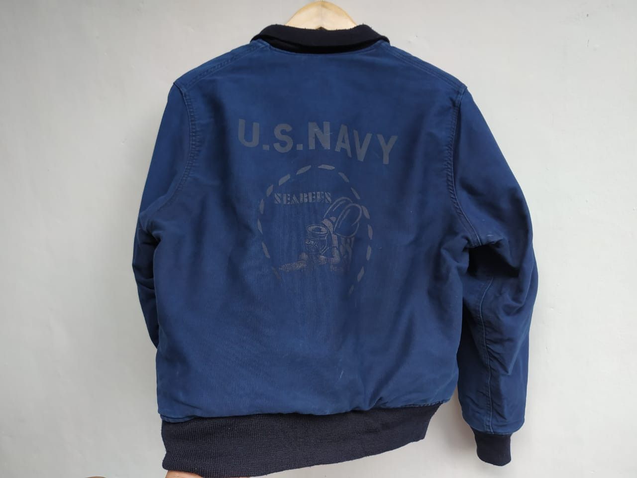 Buzz Rickson's Fit S to M, Vtg Buzzrickson Natural Indigo Dyed Deck Jacket Size US S / EU 44-46 / 1 - 10 Thumbnail