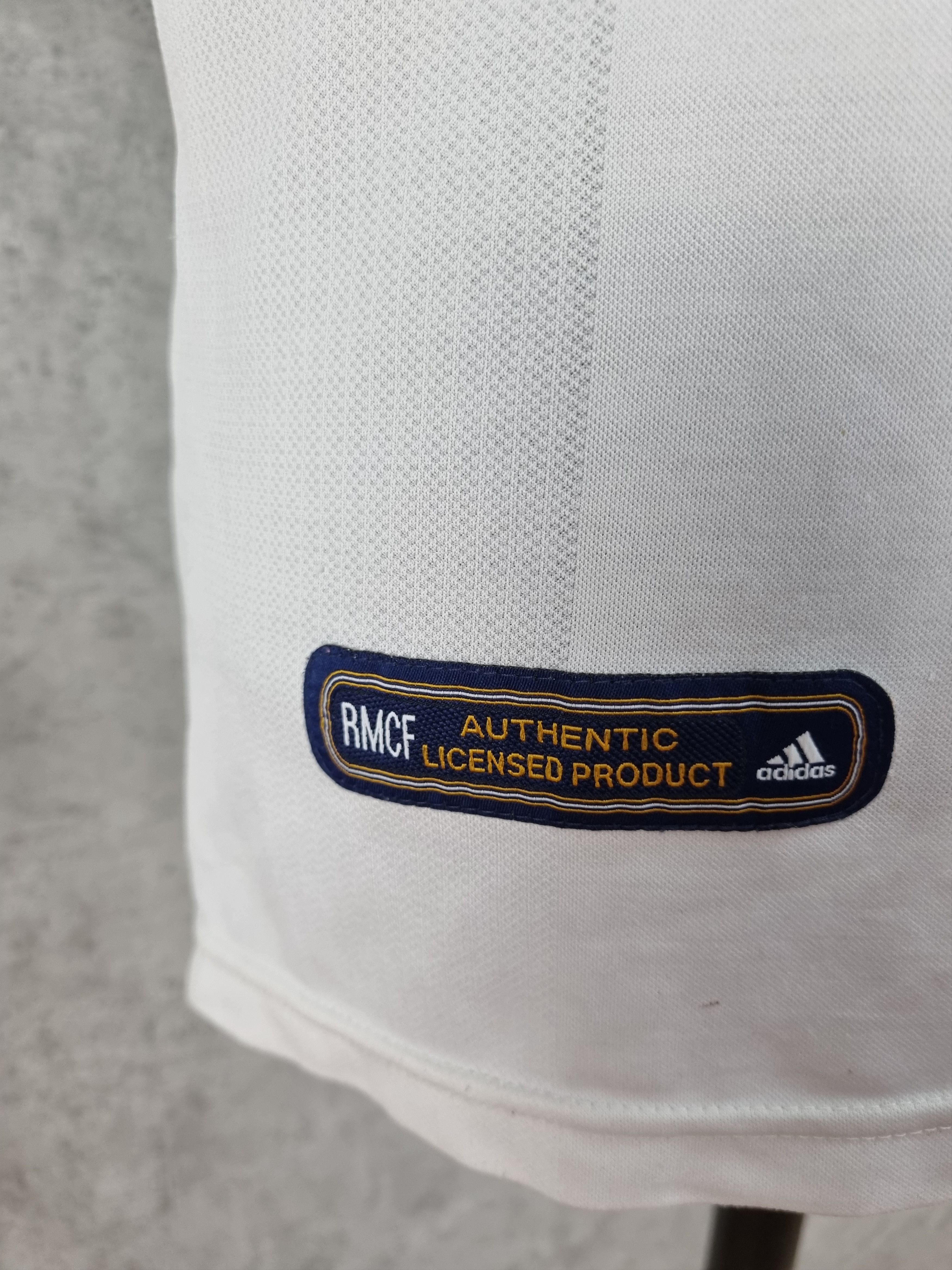 Adidas Zidane Real Madrid Adidas RMCF embroidered logo Jersey tee Size US L / EU 52-54 / 3 - 13 Thumbnail