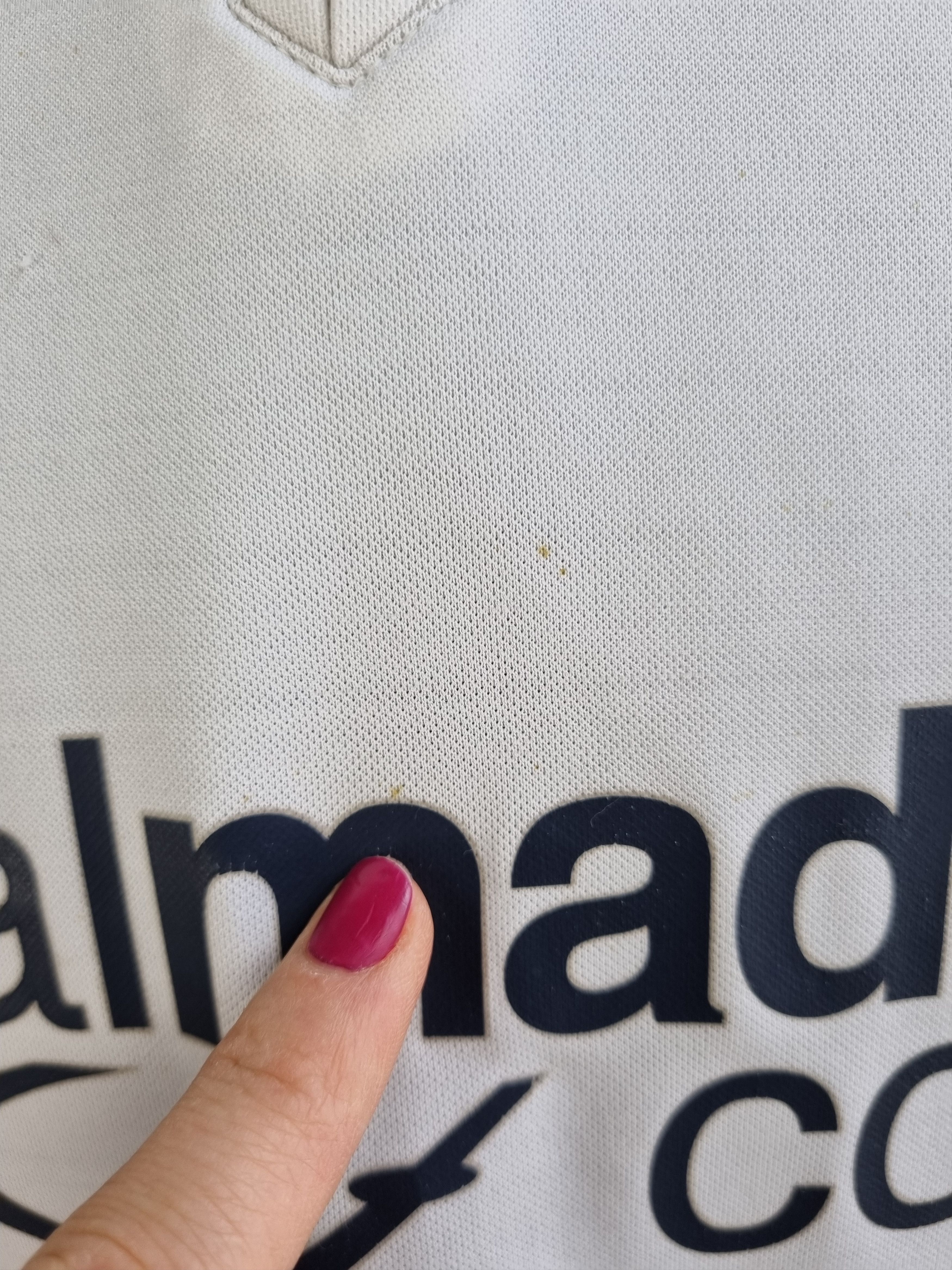 Adidas Zidane Real Madrid Adidas RMCF embroidered logo Jersey tee Size US L / EU 52-54 / 3 - 14 Thumbnail