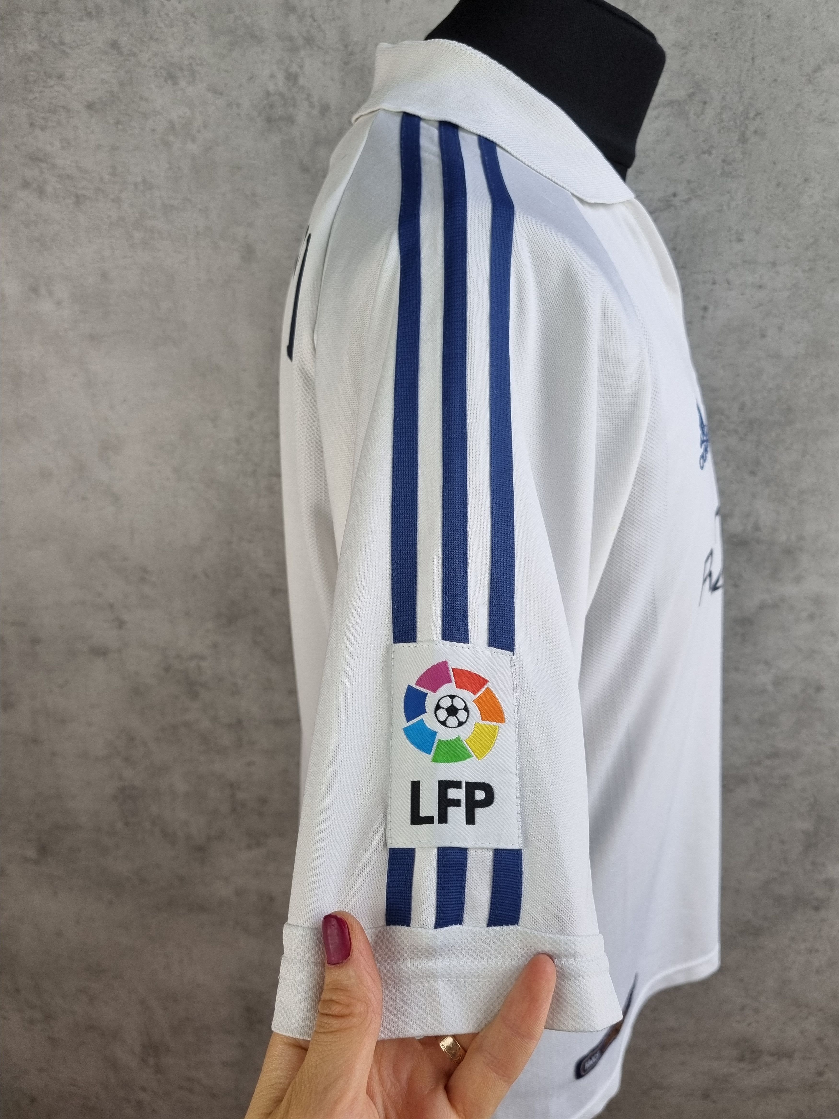 Adidas Zidane Real Madrid Adidas RMCF embroidered logo Jersey tee Size US L / EU 52-54 / 3 - 5 Thumbnail