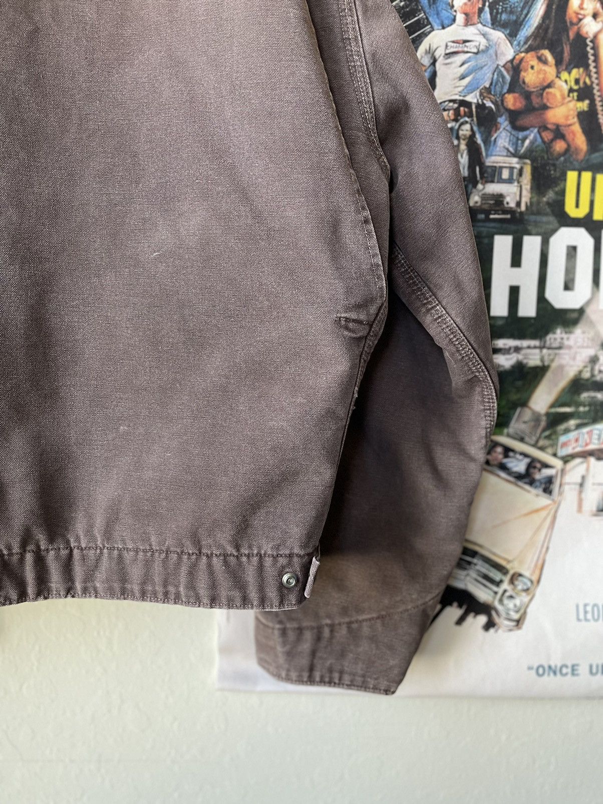 Carhartt Detroit Jacket JB0873 Mocha Purple Carhartt Jacket
