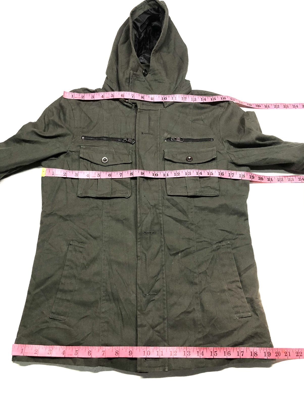 In The Attic × Japanese Brand IN THE ATTIC PARKA ZIPER HODIE MILITARY STREET STYLE JACKET Size US M / EU 48-50 / 2 - 10 Thumbnail