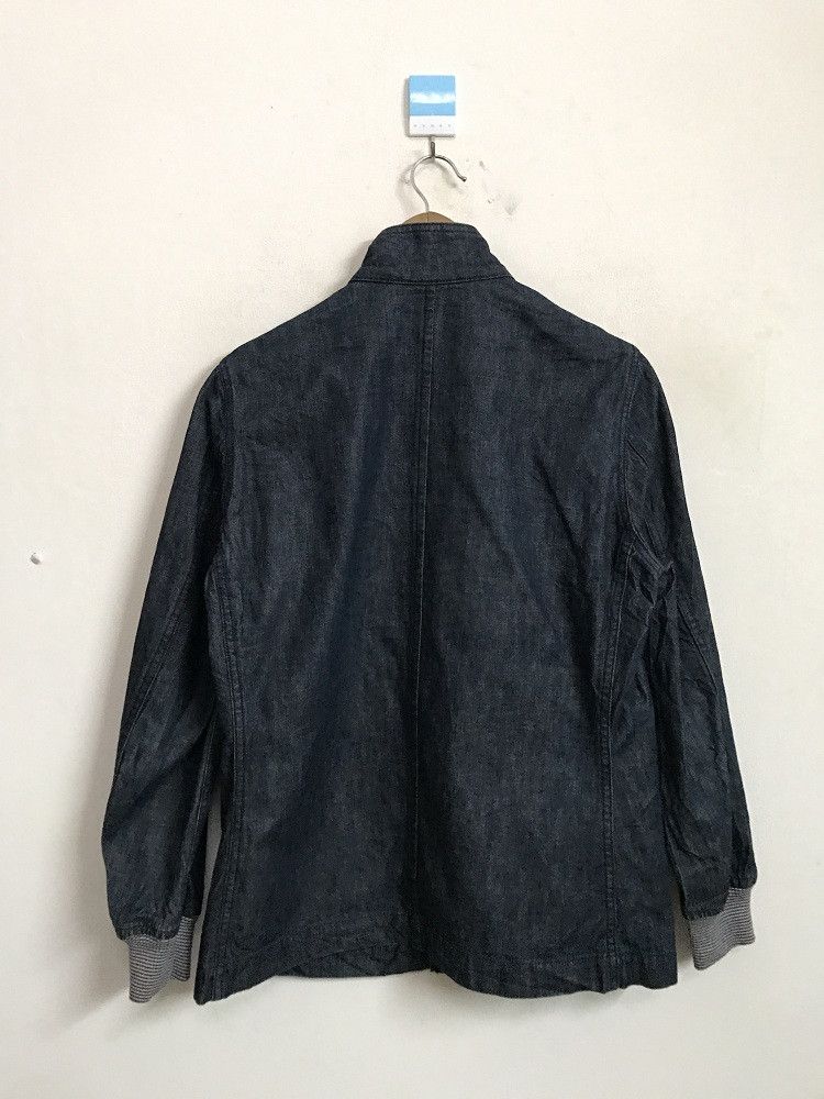 Japanese Brand Abahouse Japan Mandarin Collar Denim Jacket Size US M / EU 48-50 / 2 - 5 Thumbnail