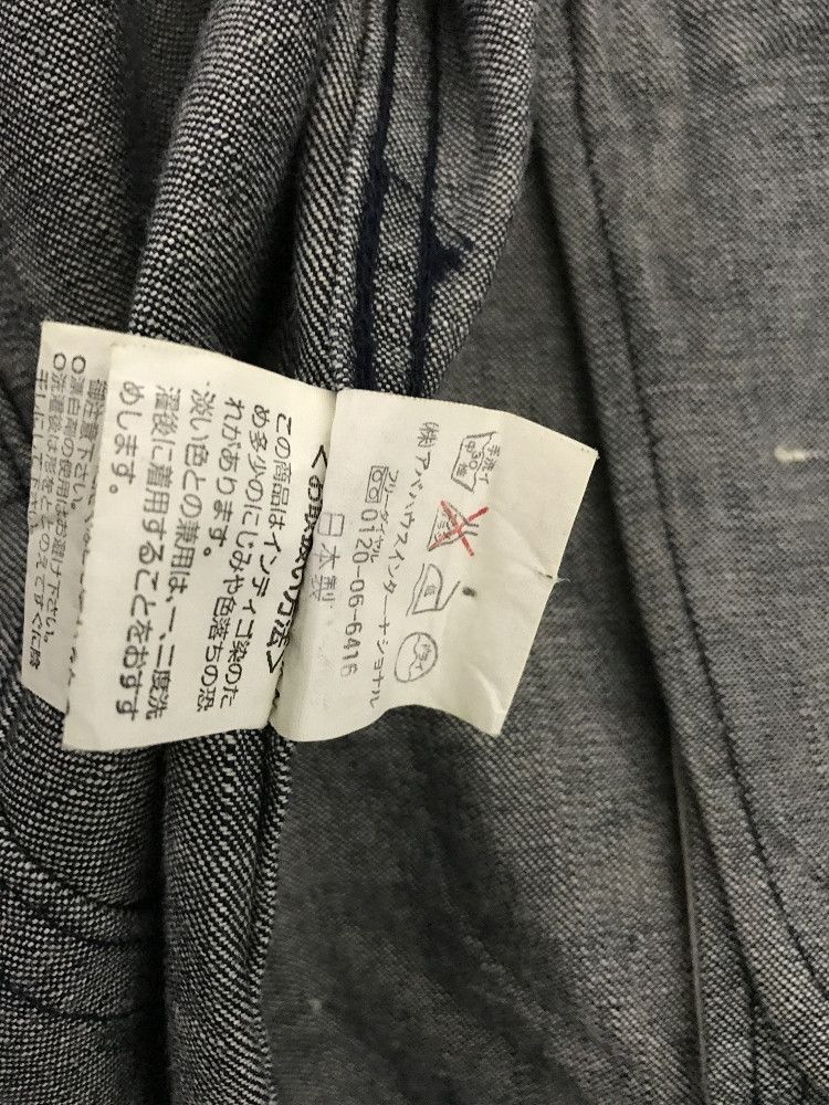 Japanese Brand Abahouse Japan Mandarin Collar Denim Jacket Size US M / EU 48-50 / 2 - 10 Thumbnail