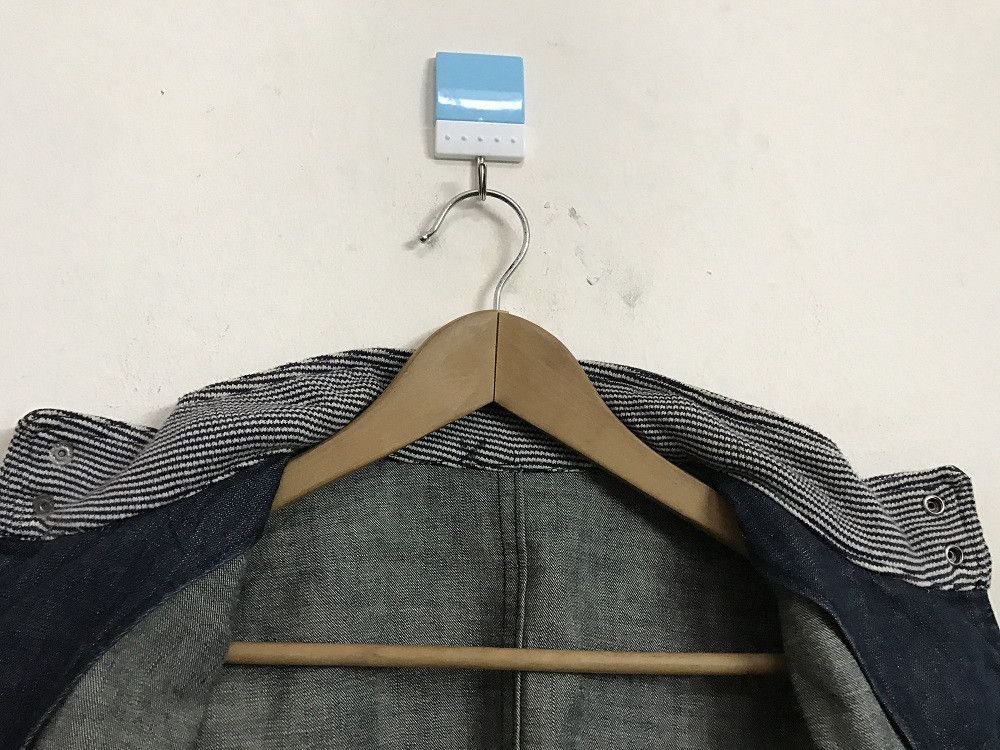 Japanese Brand Abahouse Japan Mandarin Collar Denim Jacket Size US M / EU 48-50 / 2 - 9 Thumbnail