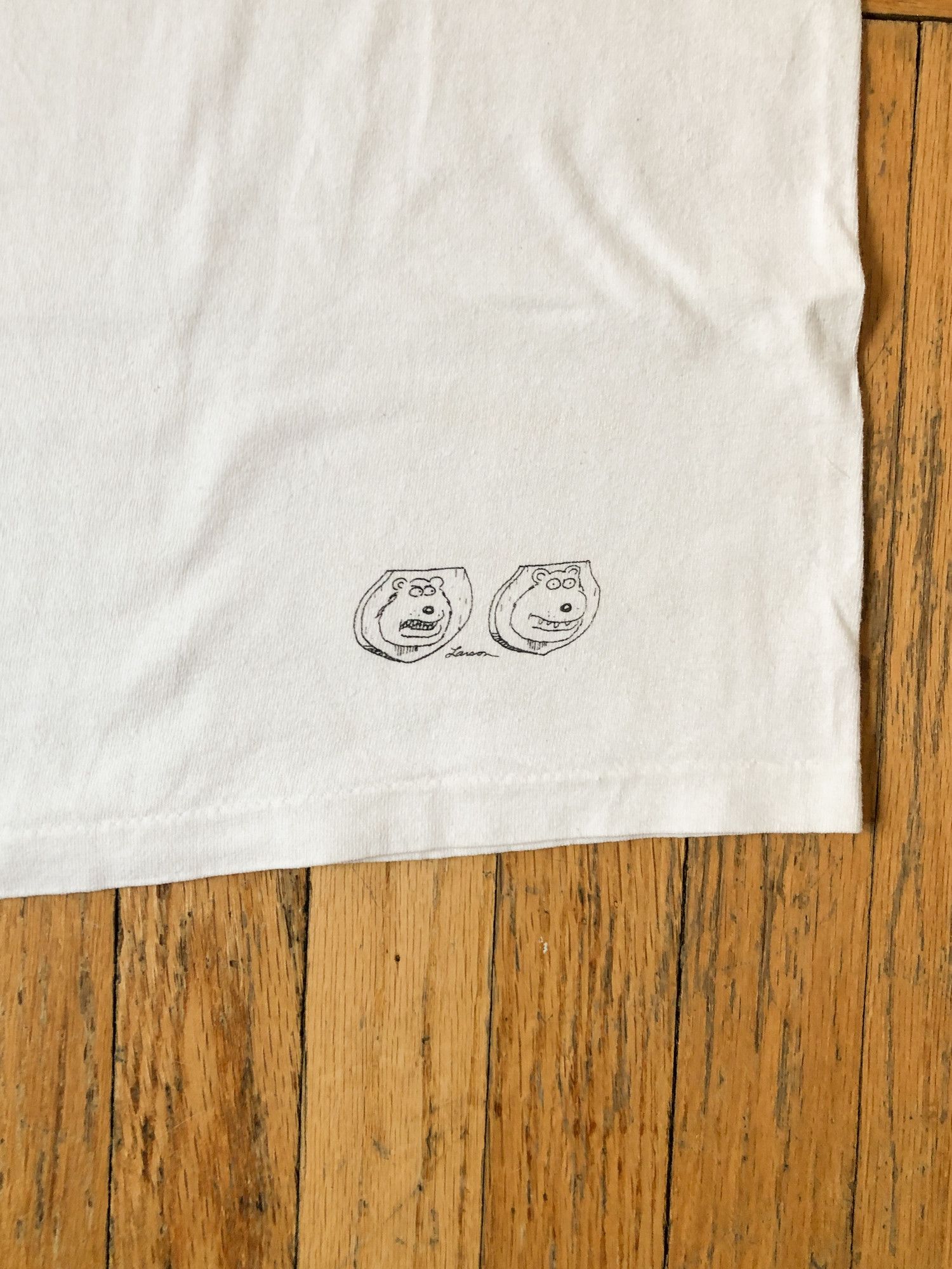 Vintage 1981 Single Stitch Boxy 'The Far Side' Funny T-Shirt Size US XL / EU 56 / 4 - 4 Thumbnail
