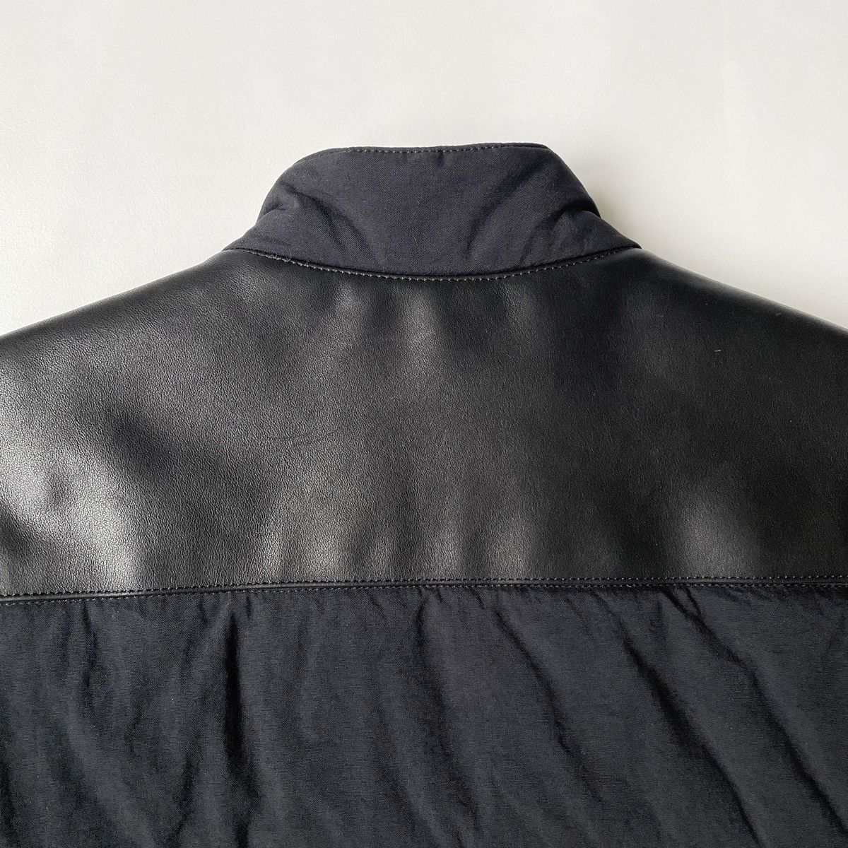 Maison Margiela A/W 17 Leather Front Moto Jacket Size US M / EU 48-50 / 2 - 15 Thumbnail