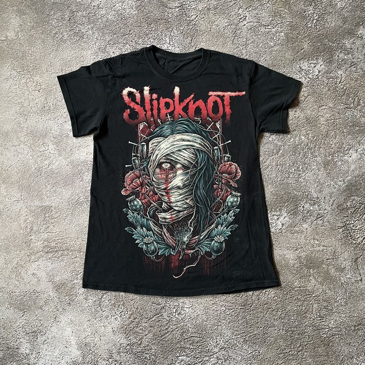 Band Tees Vintage Y2K SLIPKNOT Face Scream DEAD Creepy Horror Tee Size US S / EU 44-46 / 1 - 2 Thumbnail