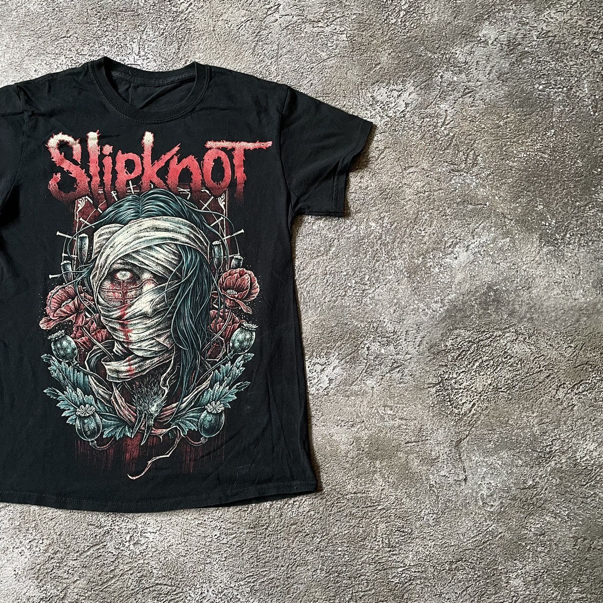 Band Tees Vintage Y2K SLIPKNOT Face Scream DEAD Creepy Horror Tee Size US S / EU 44-46 / 1 - 3 Thumbnail