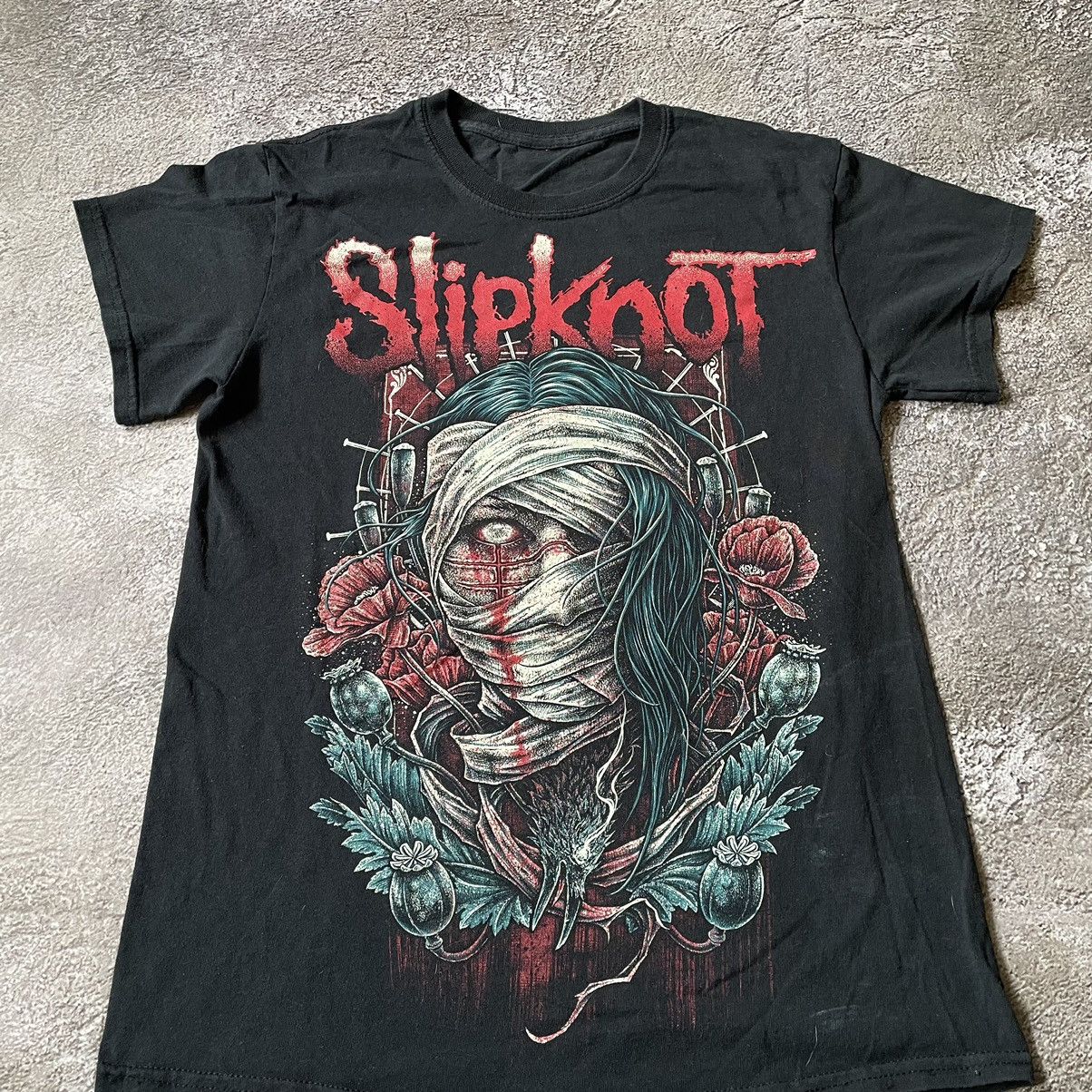 Band Tees Vintage Y2K SLIPKNOT Face Scream DEAD Creepy Horror Tee Size US S / EU 44-46 / 1 - 5 Thumbnail