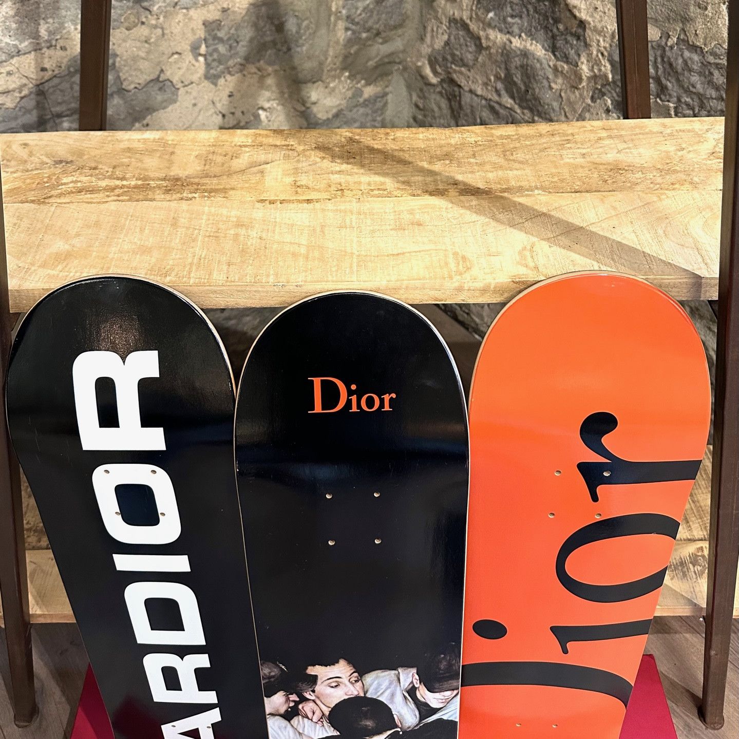 Dior Dior FW17 x Dan Witz Complete Set of 3 Skate Decks Size ONE SIZE - 4 Thumbnail