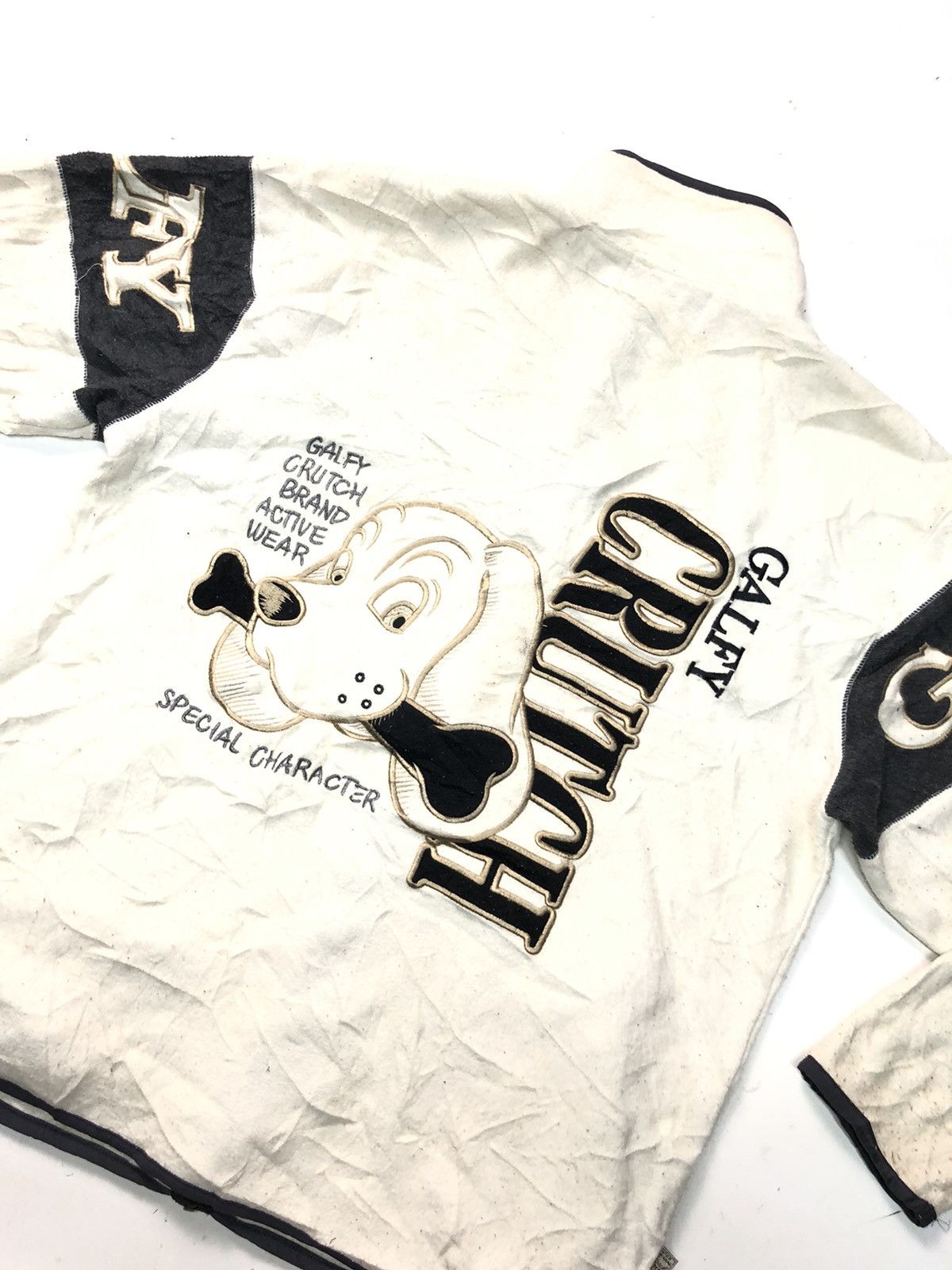 Designer × Japanese Brand GALFY INTERNATIONAL CRUTCH NVC FLEECE JACKET Size US L / EU 52-54 / 3 - 3 Thumbnail