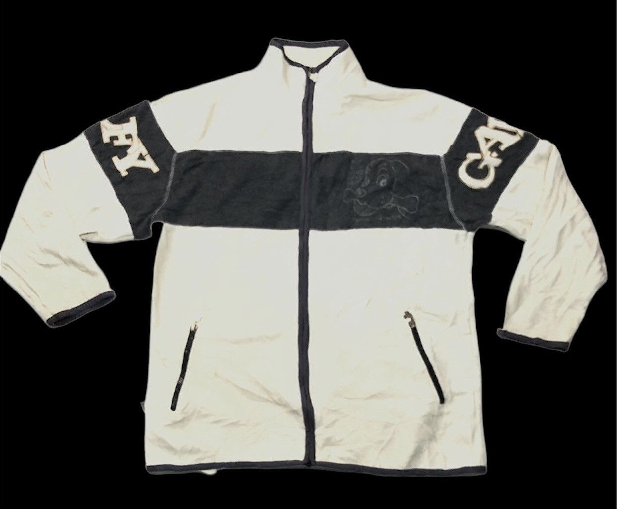 Designer × Japanese Brand GALFY INTERNATIONAL CRUTCH NVC FLEECE JACKET Size US L / EU 52-54 / 3 - 2 Thumbnail