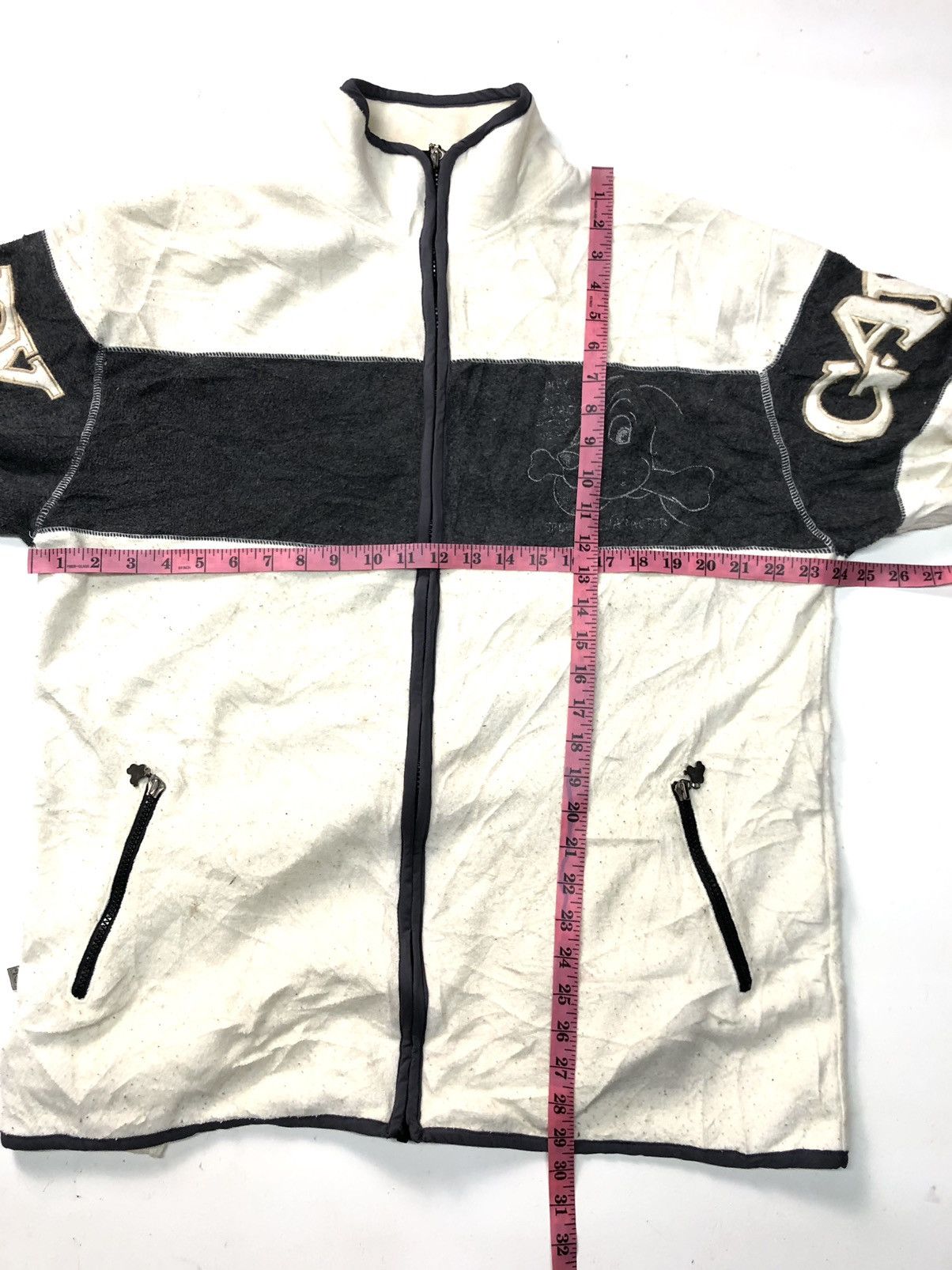 Designer × Japanese Brand GALFY INTERNATIONAL CRUTCH NVC FLEECE JACKET Size US L / EU 52-54 / 3 - 15 Thumbnail