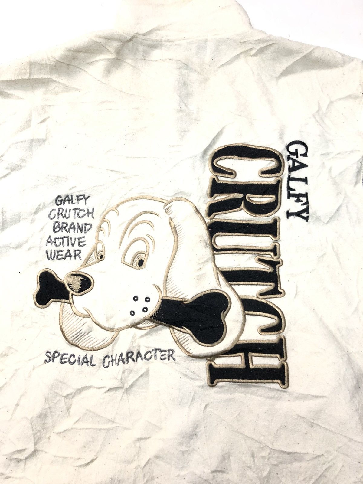 Designer × Japanese Brand GALFY INTERNATIONAL CRUTCH NVC FLEECE JACKET Size US L / EU 52-54 / 3 - 4 Thumbnail