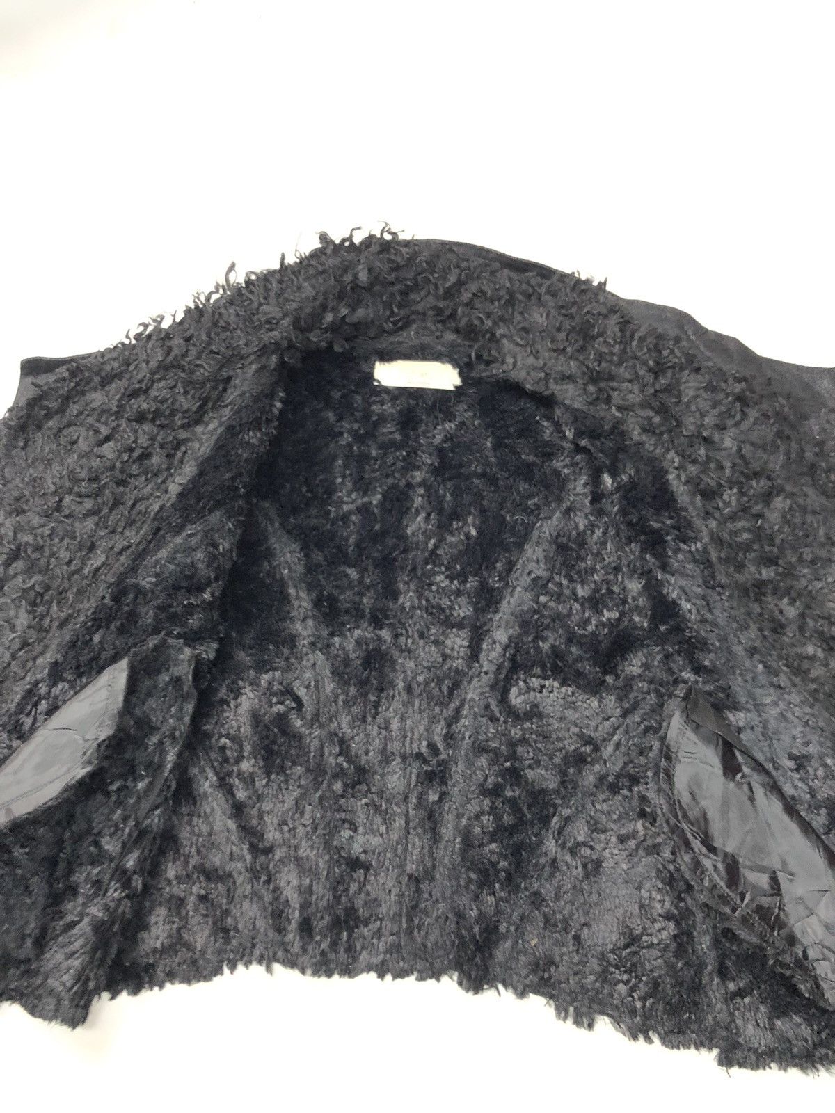 Japanese Brand 1.ST SUEDE SHERPA INNER ROCKER BIKER JACKET Size XS / US 0-2 / IT 36-38 - 3 Thumbnail