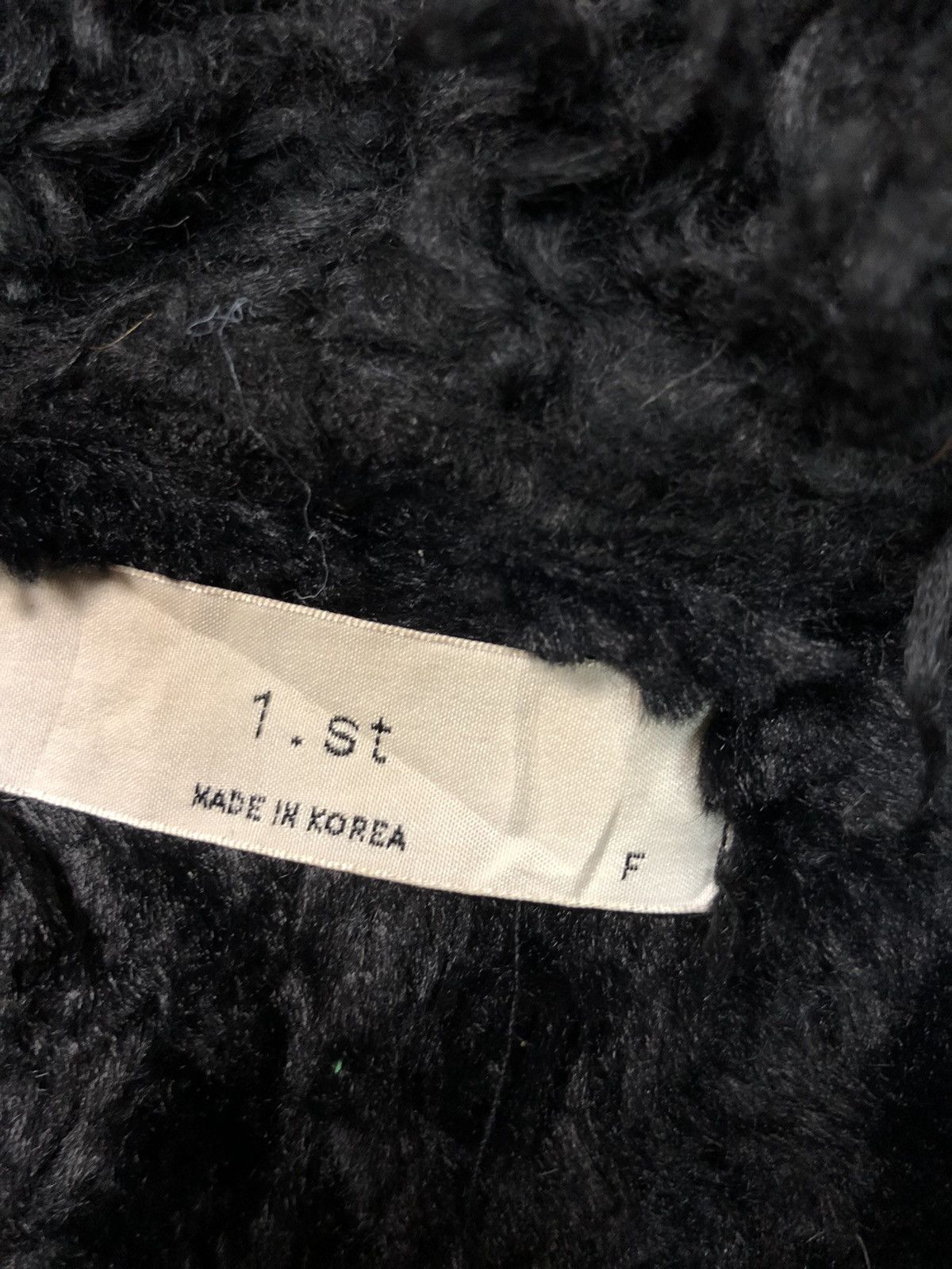 Japanese Brand 1.ST SUEDE SHERPA INNER ROCKER BIKER JACKET Size XS / US 0-2 / IT 36-38 - 4 Thumbnail
