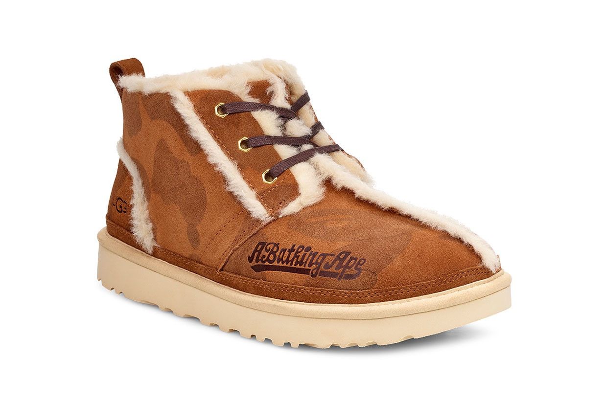 Bape × Ugg SS19 Bape x UGG Neumel Sheepskin Boots Size US 6 / EU 39 - 4 Thumbnail