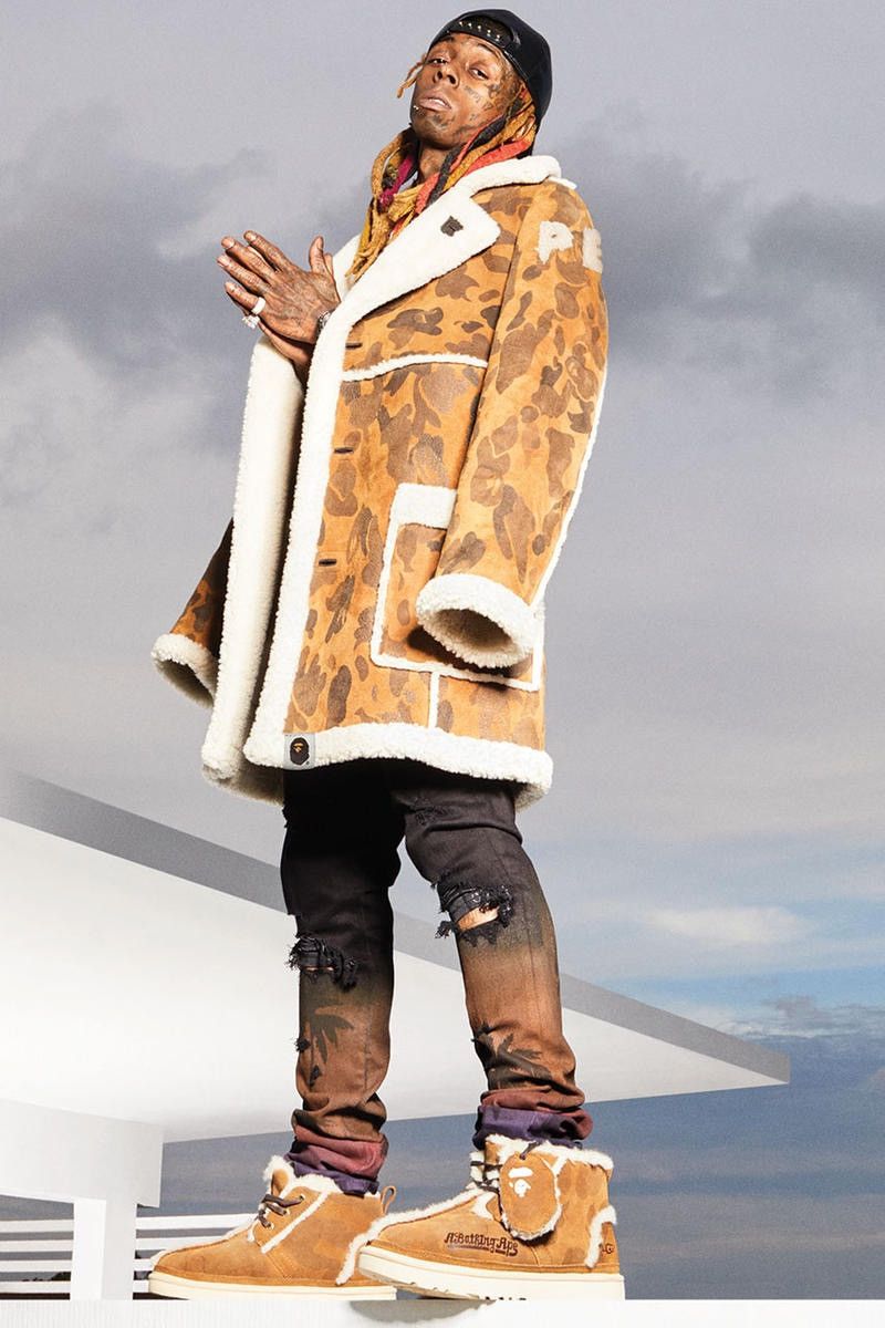 Bape × Ugg SS19 Bape x UGG Neumel Sheepskin Boots Size US 6 / EU 39 - 3 Thumbnail