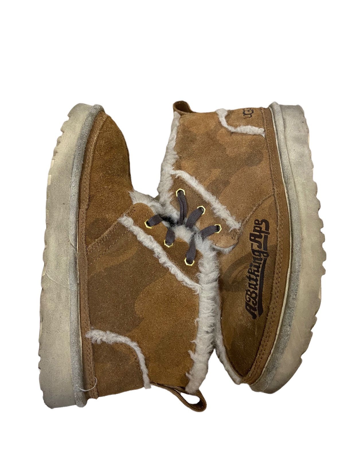 Bape × Ugg SS19 Bape x UGG Neumel Sheepskin Boots Size US 6 / EU 39 - 6 Thumbnail