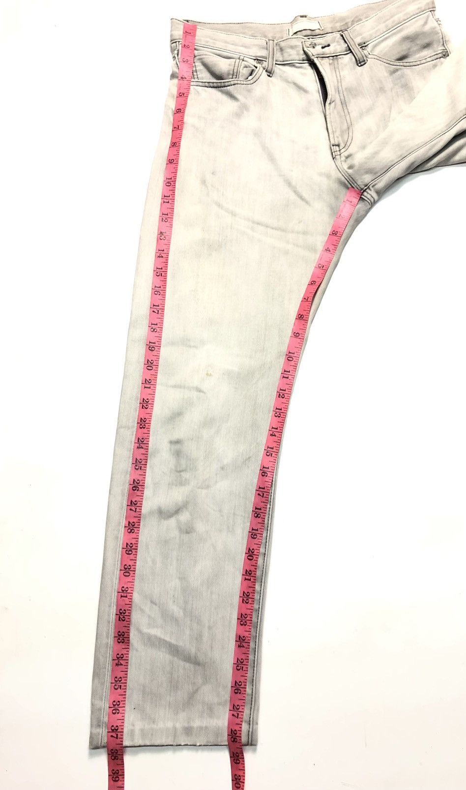 Japanese Brand × Uniqlo × Vintage VINTAGE UNIQLO DISTRESSED SELVEDGE DENIM Size US 32 / EU 48 - 14 Thumbnail