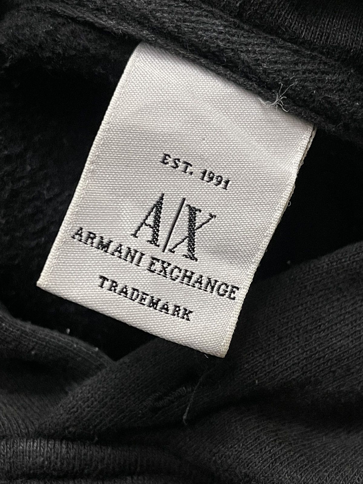 Armani Big Logo Hoodies Sweatshirts Size US L / EU 52-54 / 3 - 3 Thumbnail